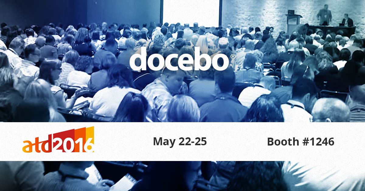 Visit Docebo at ATD 2016 and get special conference pricing