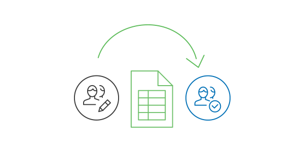 Import users with CSV files and bulk edit them with CSV