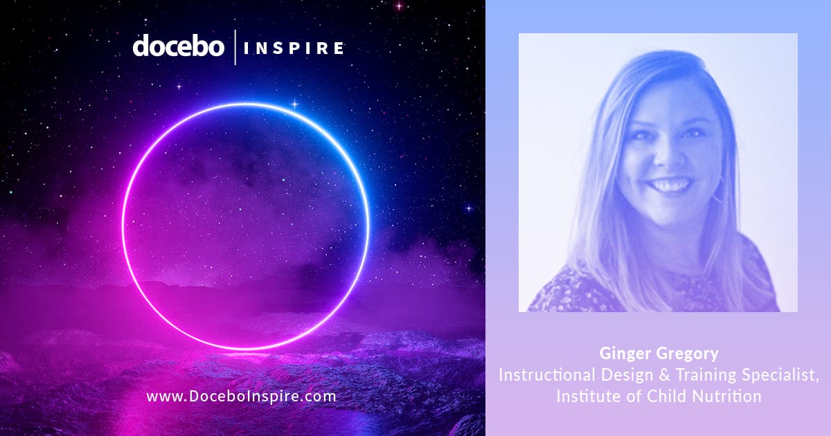 Ginger Gregory, speaker at DoceboInspire 2019