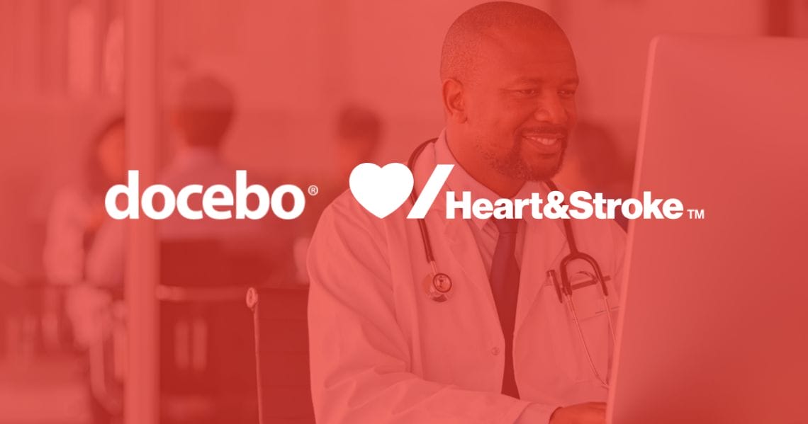 Docebo Learning Platform for Heart & Stroke during COVID-19