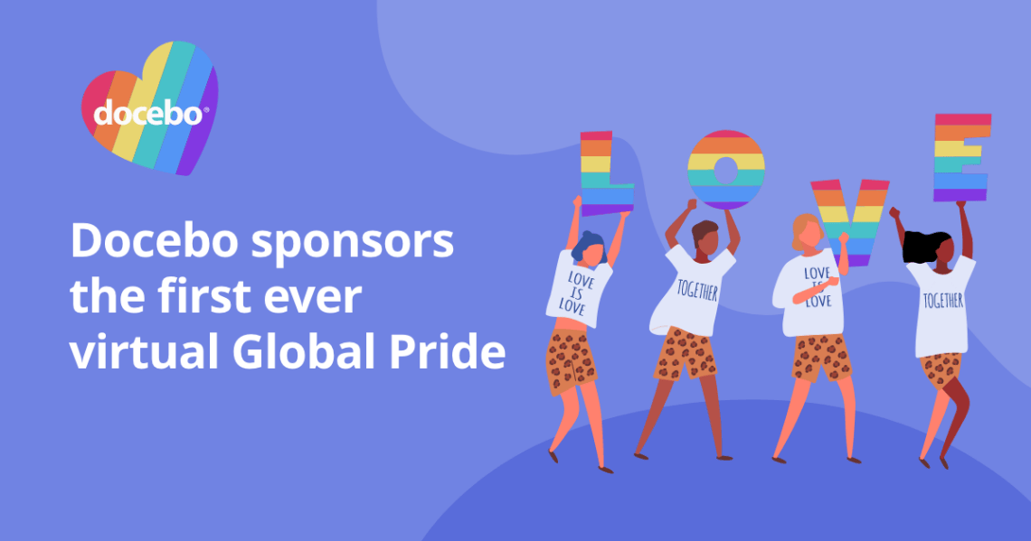Docebo sponsors the first ever virtual Global Pride