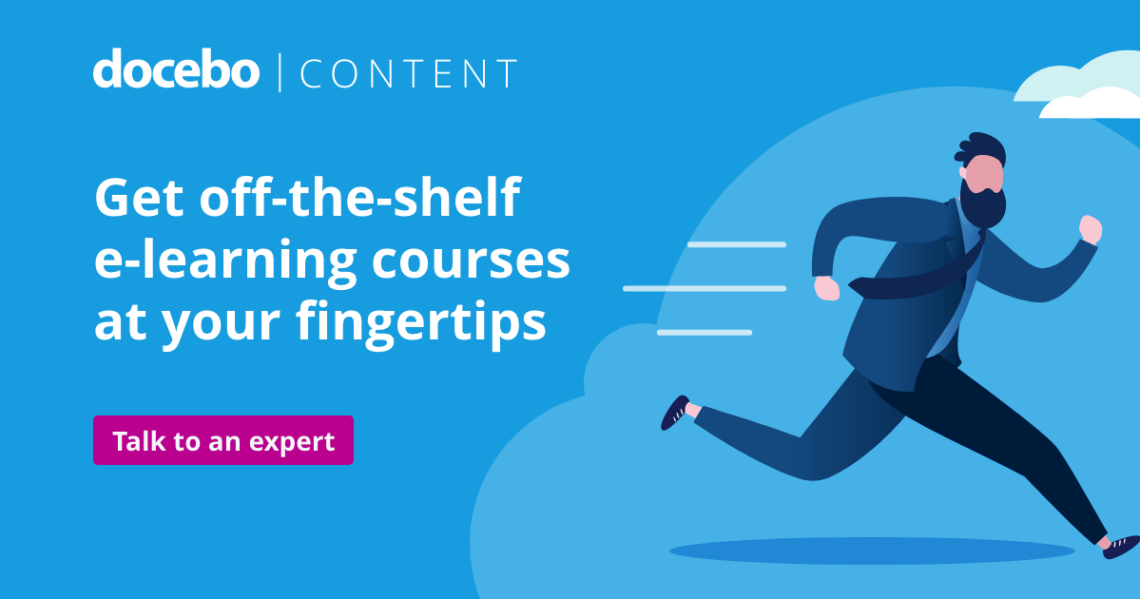 Off-the-shelf, industry-specific: E-learning courses done right!