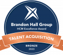 Docebo Award - Brandon Hall Group HCM Excellence Award - Talent Acquisition Bronze 2023