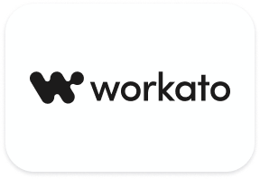 workato logo black