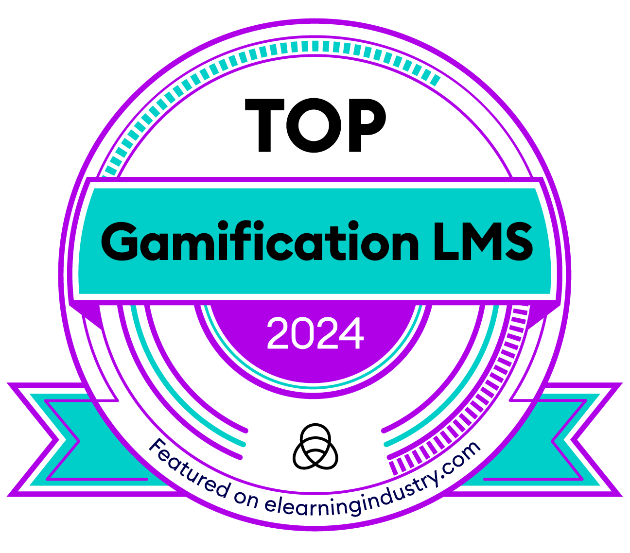 Top Gamification LMS badge